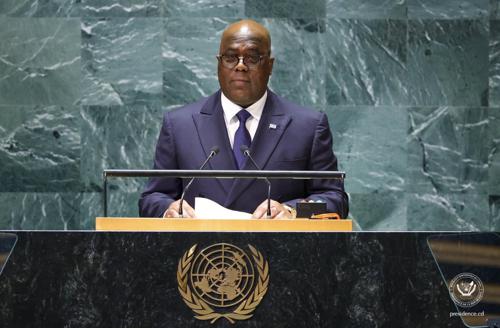 Assemblée générale de l’ONU : Tshisekedi appelle à la création d’un marché carbone équitable