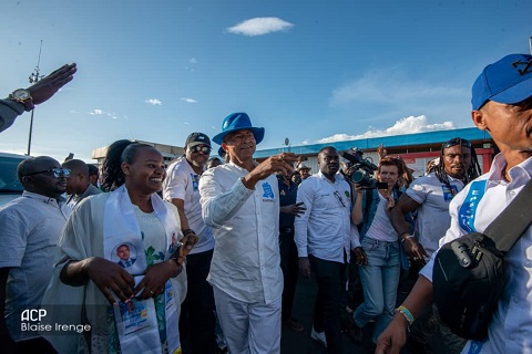  Moïse Katumbi in Goma: “Under my mandate anyone who attempts to attack the Congo will be put in his place”