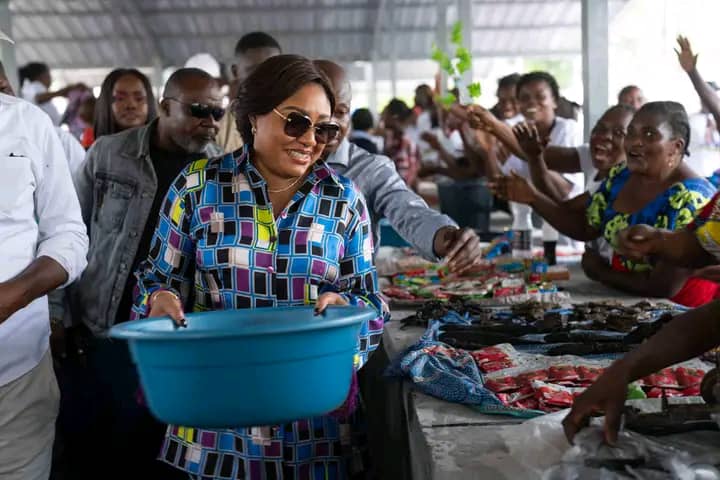 Kinshasa : Les vendeuses du marché Mokali vont bénéficier de l'accompagnement de la Fondation Denise Nyakeru Tshisekedi