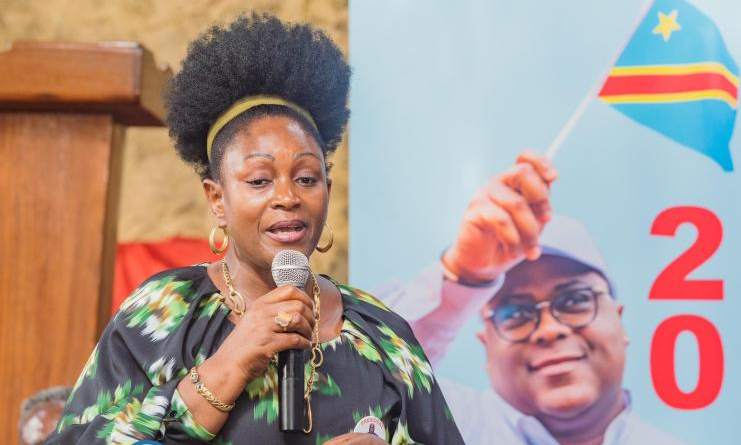  La réaction de Colette Tshomba après le verdict de la Cour constitutionnelle au sujet de l’invalidation de sa candidature à la députation nationale