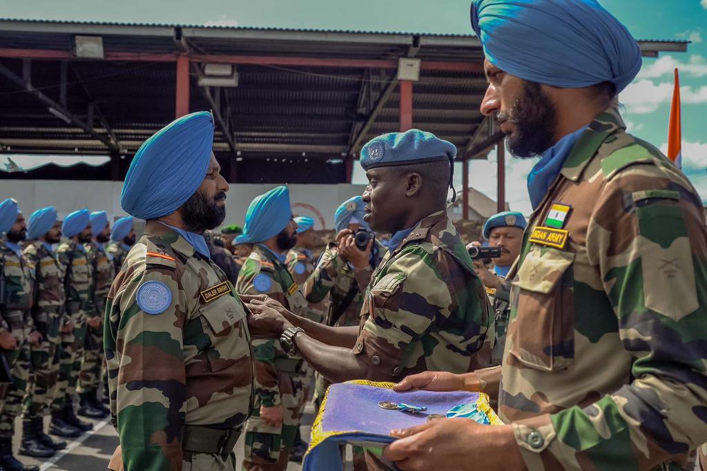  Désengagement progressif de la MONUSCO : un des bataillons indiens quitte la ville de Goma 