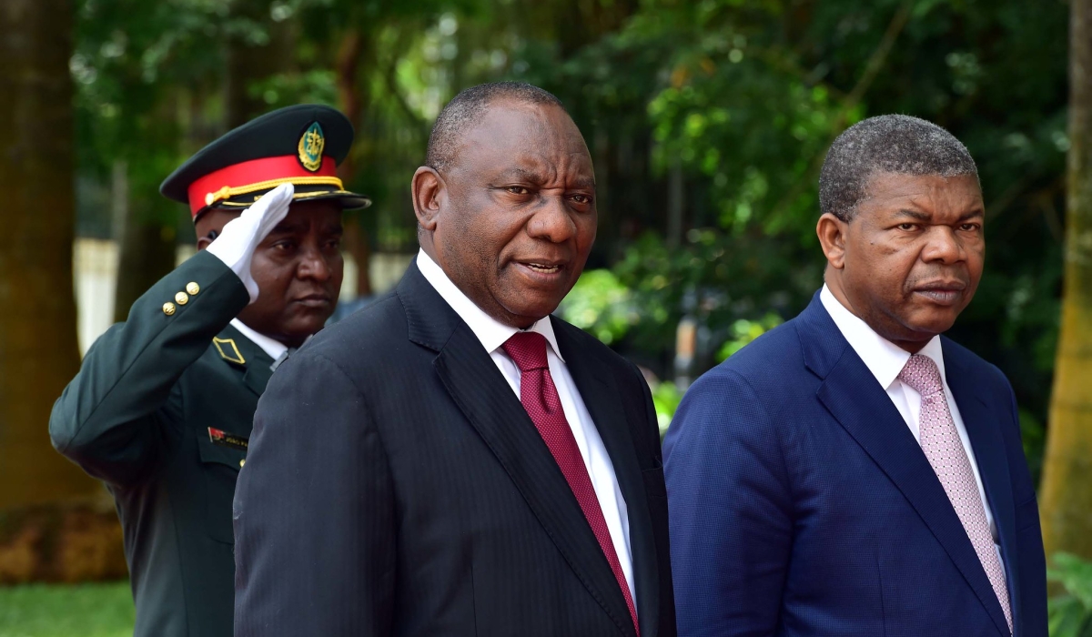 Tête-à-tête Ramaphosa - Laurenço sur la situation sécuritaire dans l'Est de la RDC