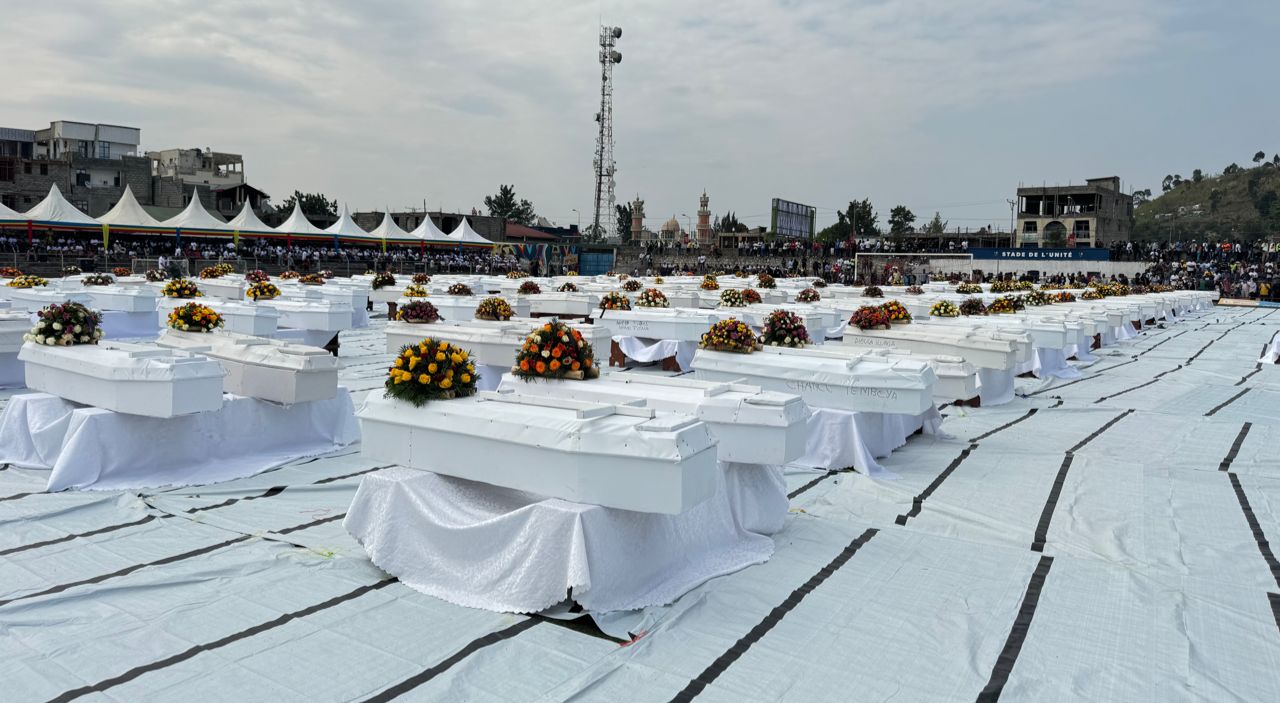 Nord-Kivu :  200 corps des déplacés de guerre inhumés ce lundi au cimetière de GENOCOST à Nyiragongo