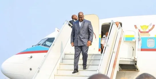 Félix Tshisekedi returns to Kinshasa after a tour of the USA, Hungary and France