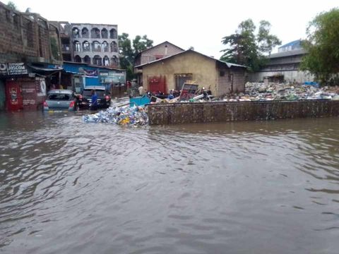 Kinshasa : Plusieurs dégâts constatés après la pluie de ce samedi