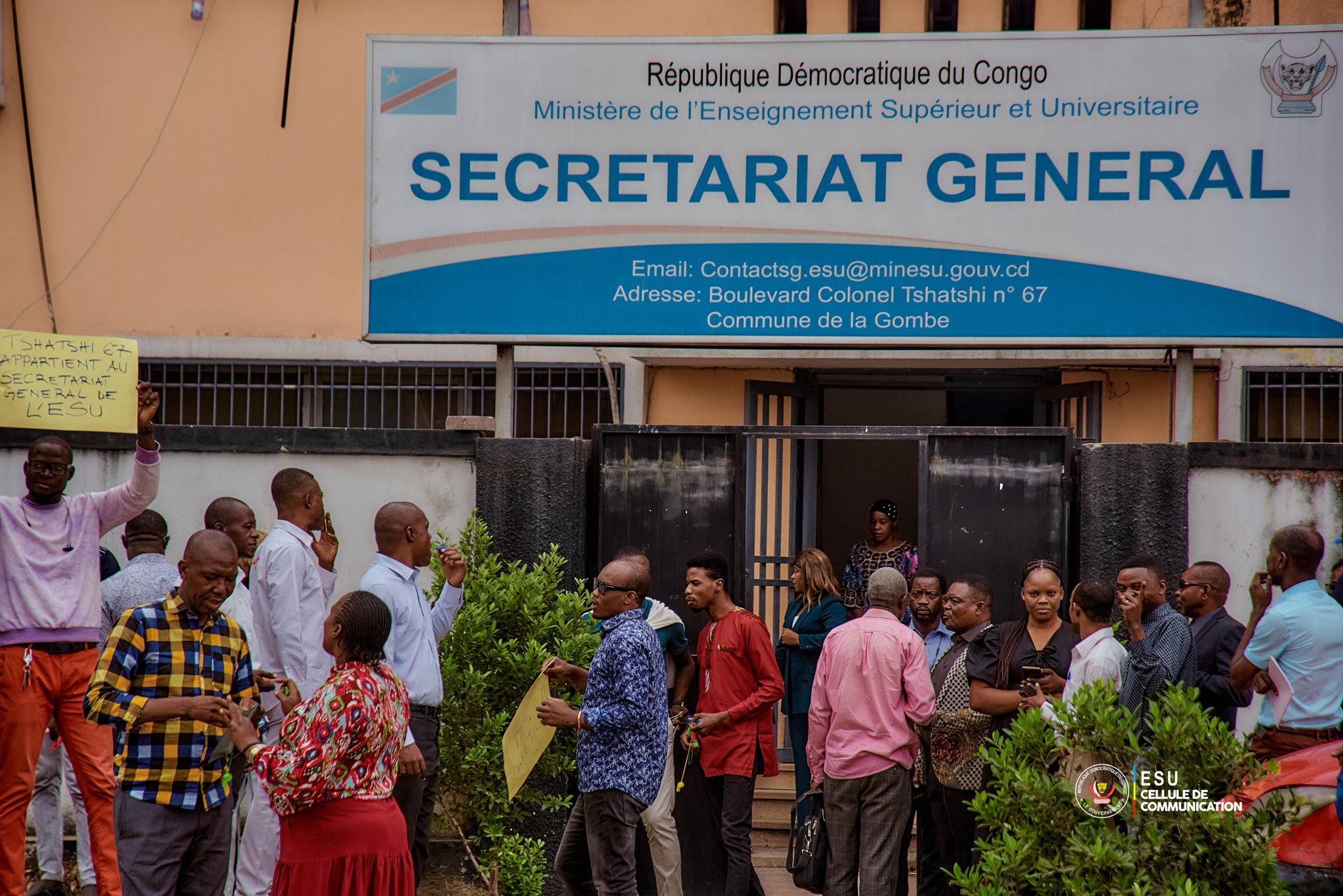  RDC : Le Secrétariat général de l'ESU doté de matériels informatiques